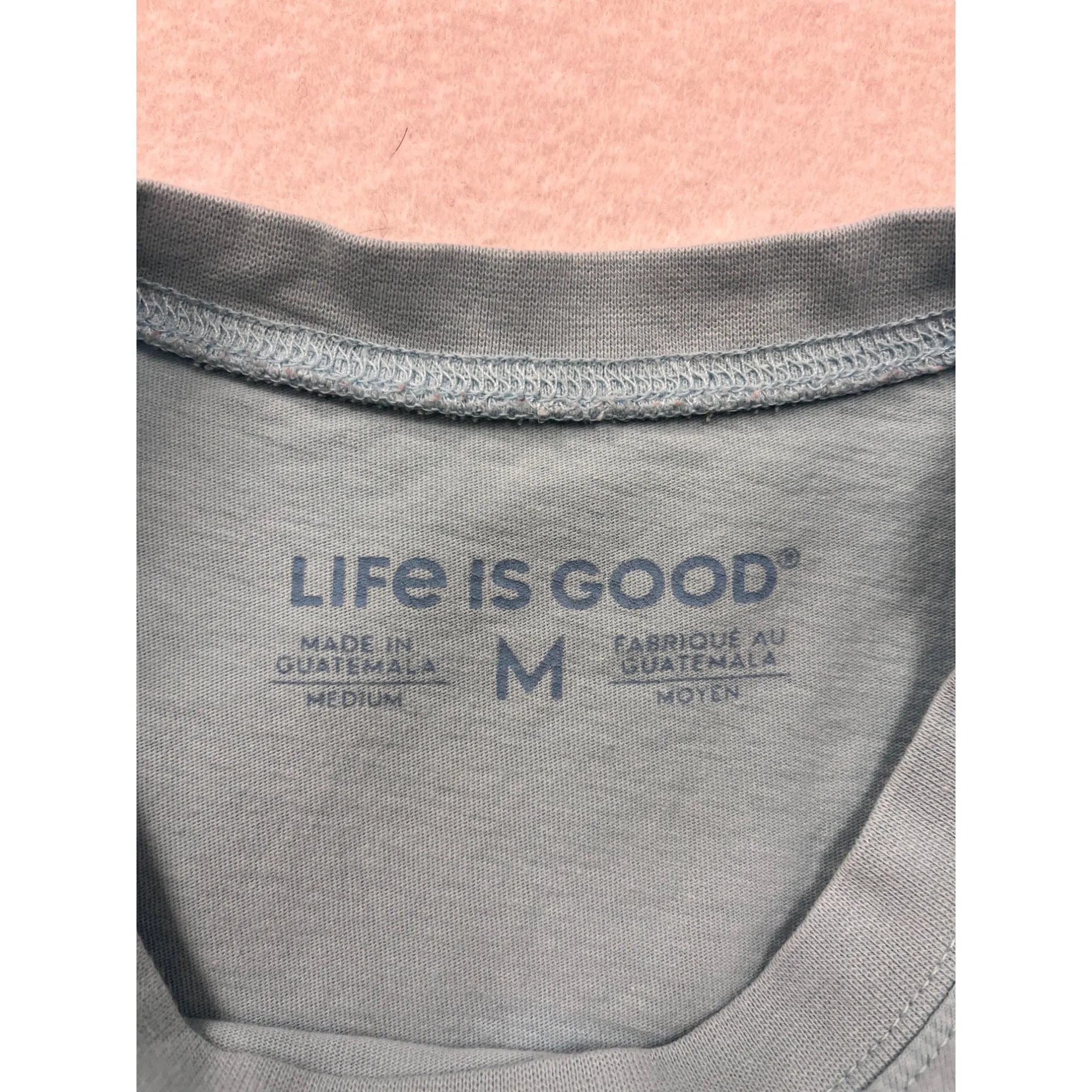 Life Is Good Mens Medium Zero Tasking Graphic T-Shirt #6540