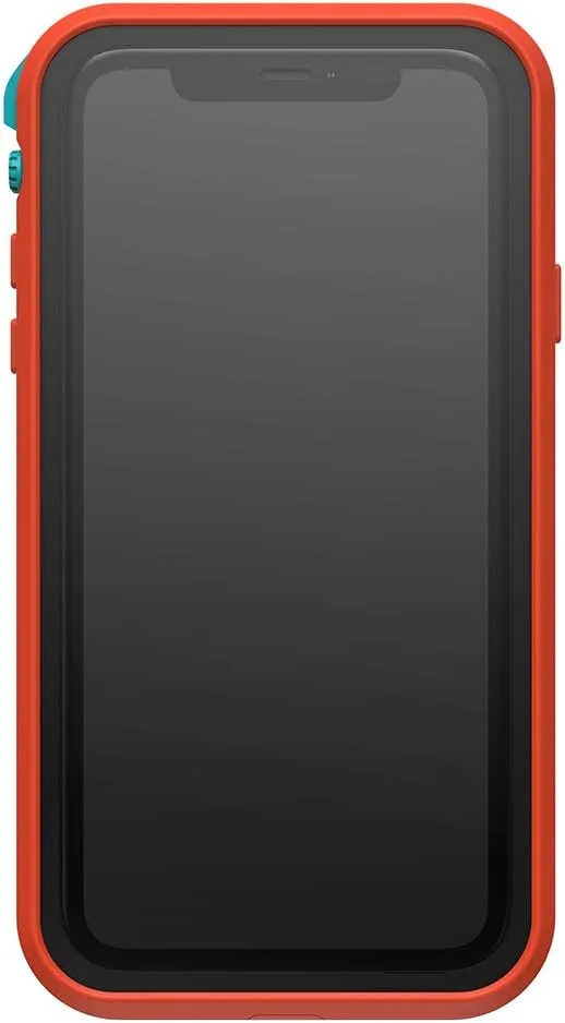 LifeProof FRĒ Series Waterproof Case for iPhone 11 - FIRE Sky (Bluebird/Tangerine) (Pack of 24)