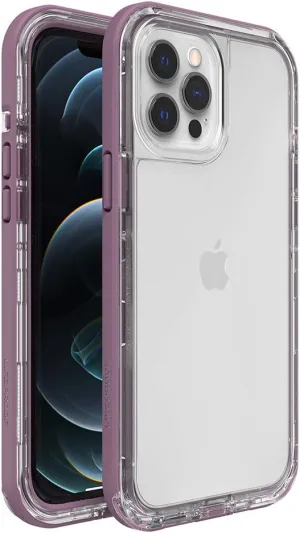 LifeProof NEXT SERIES Case for iPhone 12 Pro Max - NAPA (CLEAR/GRAPEADE)