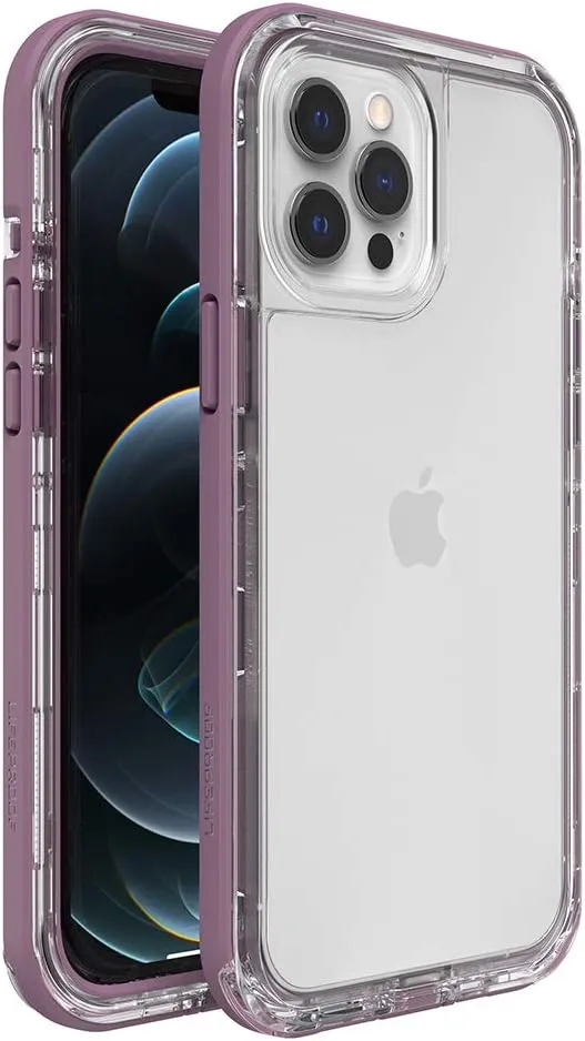 LifeProof NEXT SERIES Case for iPhone 12 Pro Max - NAPA (CLEAR/GRAPEADE)