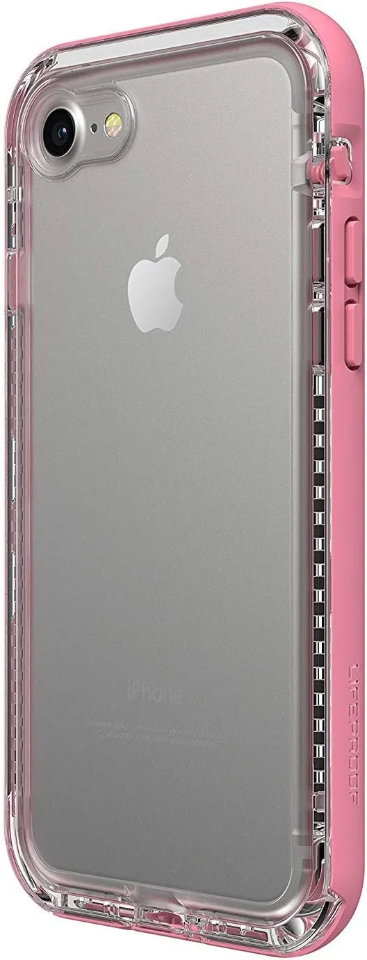 LifeProof NEXT SERIES Case for iPhone SE (2nd gen - 2020) and iPhone 8/7 (NOT PLUS) - CACTUS ROSE (CLEAR/DESERT ROSE)