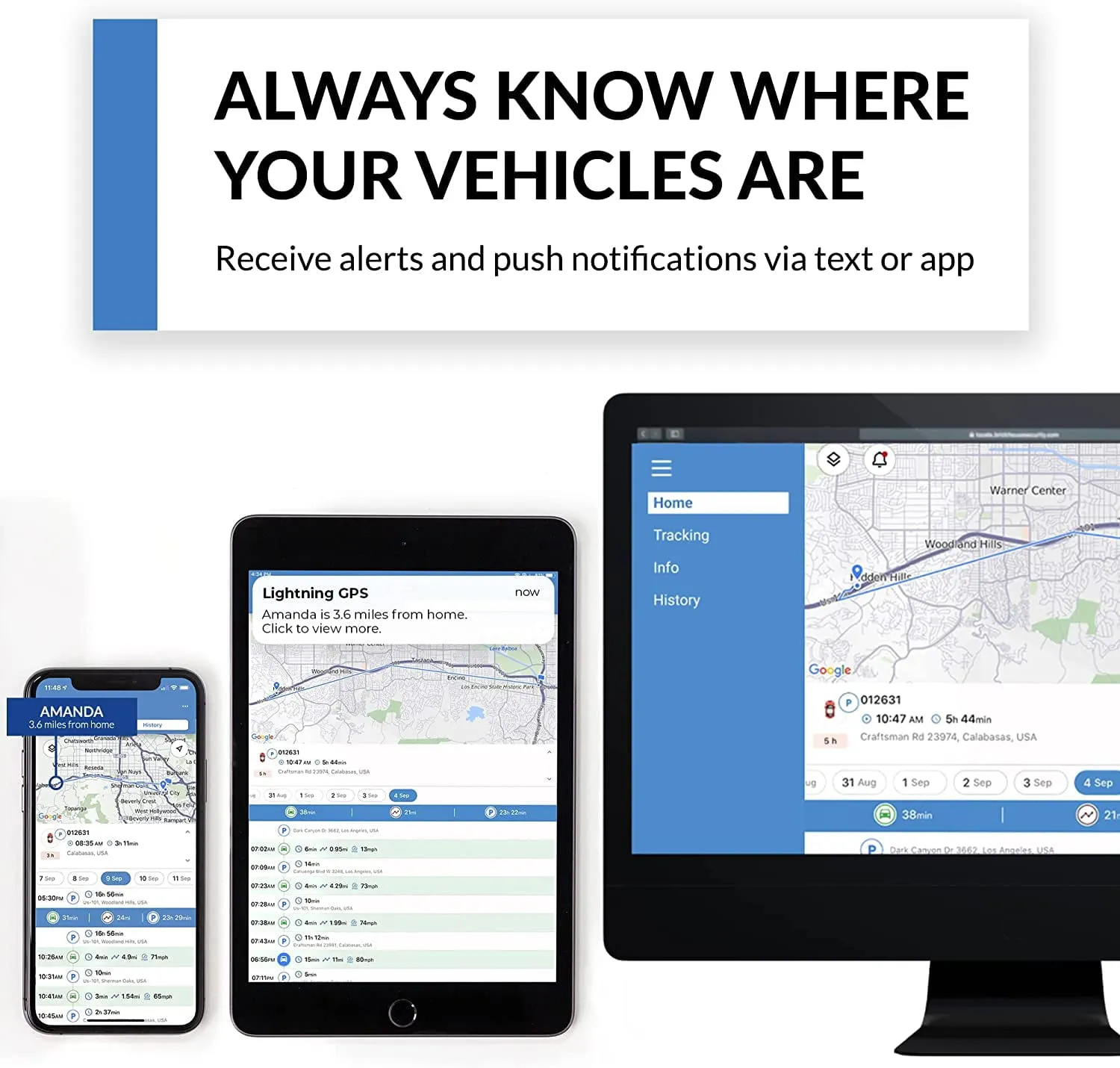Lightning GPS Discreet 4G Cellular Micro Real-Time Portable GPS Tracker for Vehicles, Cars, Teens, Kids, Elderly, Equipment, Valuables - Subscription Required