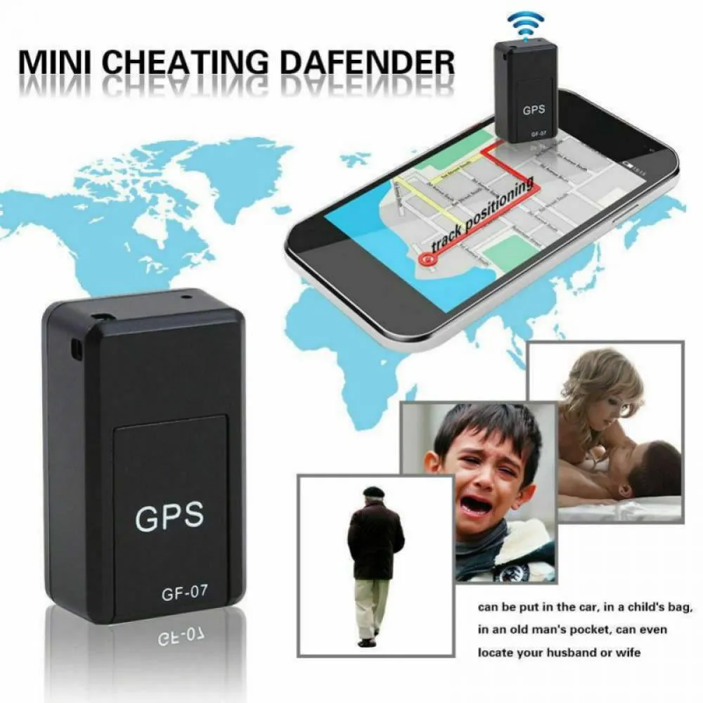 Magnetic Portable Mini GPS Tracker with Sound Monitor for Vehicles, Car, Kids, Elderly, Child, Dogs & Motorcycles Magnetic Small Portable Tracking Device