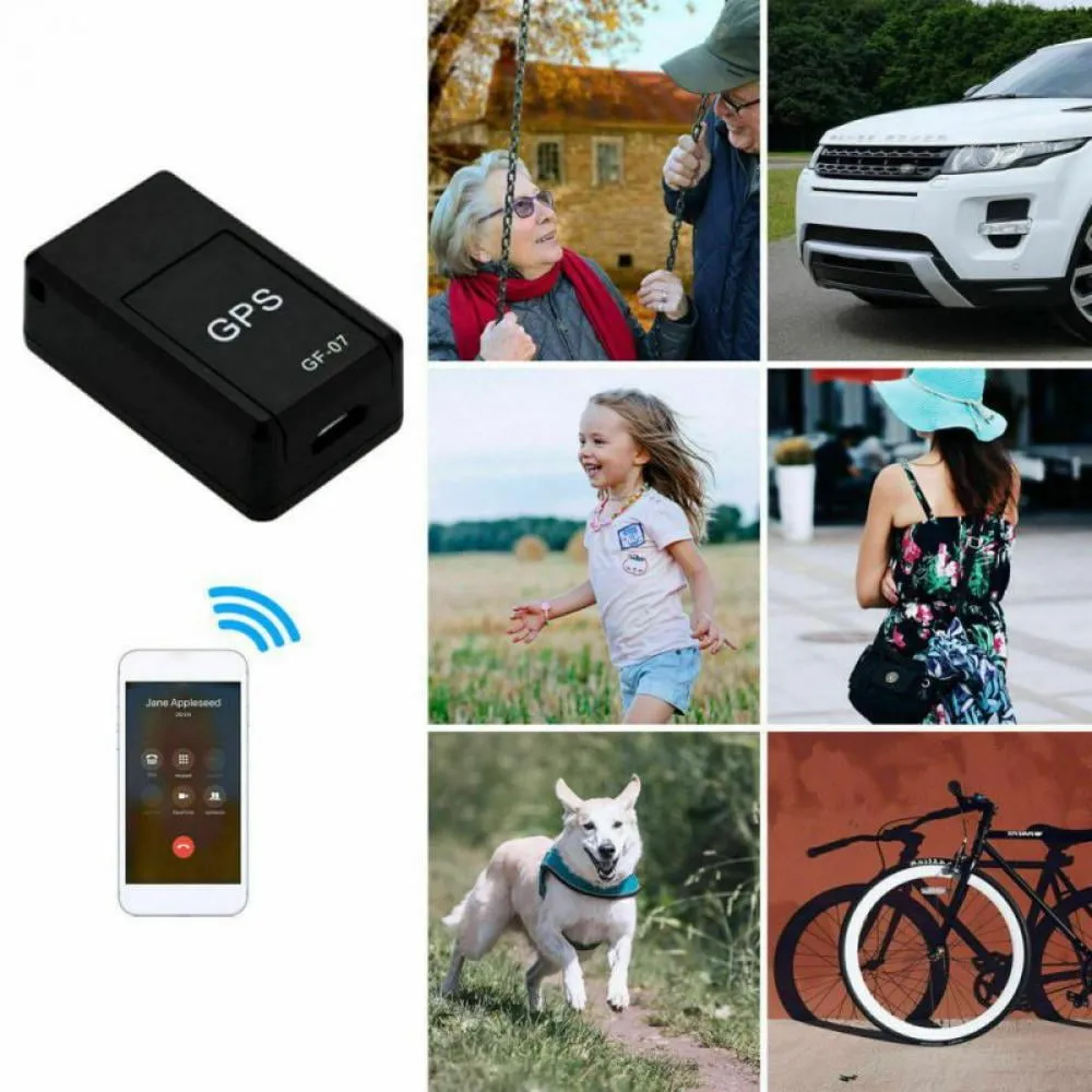 Magnetic Portable Mini GPS Tracker with Sound Monitor for Vehicles, Car, Kids, Elderly, Child, Dogs & Motorcycles Magnetic Small Portable Tracking Device