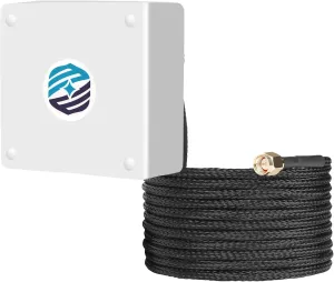 MASWELL GPS Antenna Screw and 3M Adhesive Mount SMA Male GNSS Antenna GPS GLONASS BEIDOU GAILEO L1 Band 1561-1602MHz IP67 Waterproof UV stabilized Nylon overbraids Cable