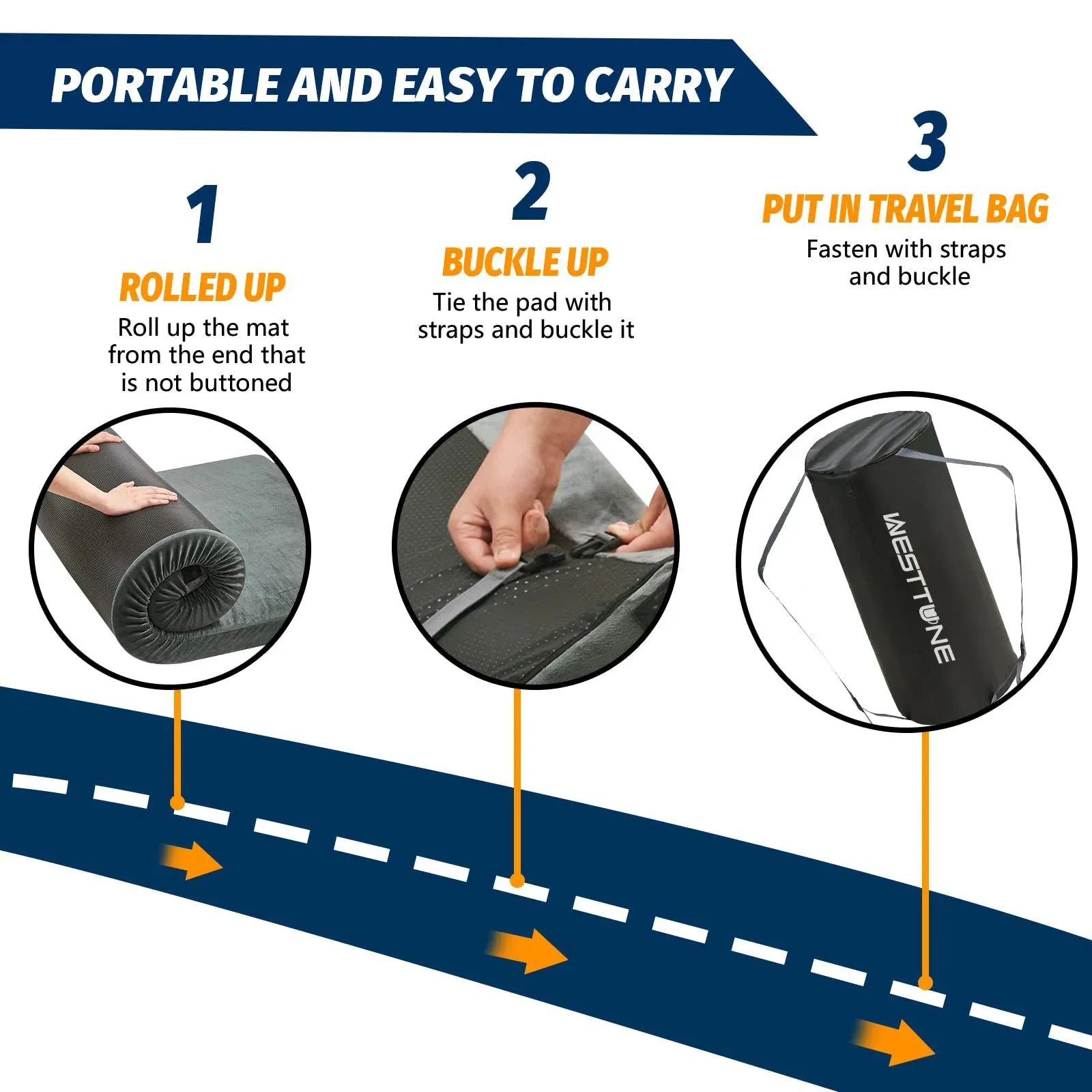 Memory Foam Sleeping Pad