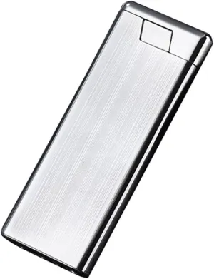 Metal Torch Lighter, Jet Flame Lighter, Butane Refillable Lighter, Windproof Metal Portable Lighter for Men Candle Camping BBQ Gift(Gold)