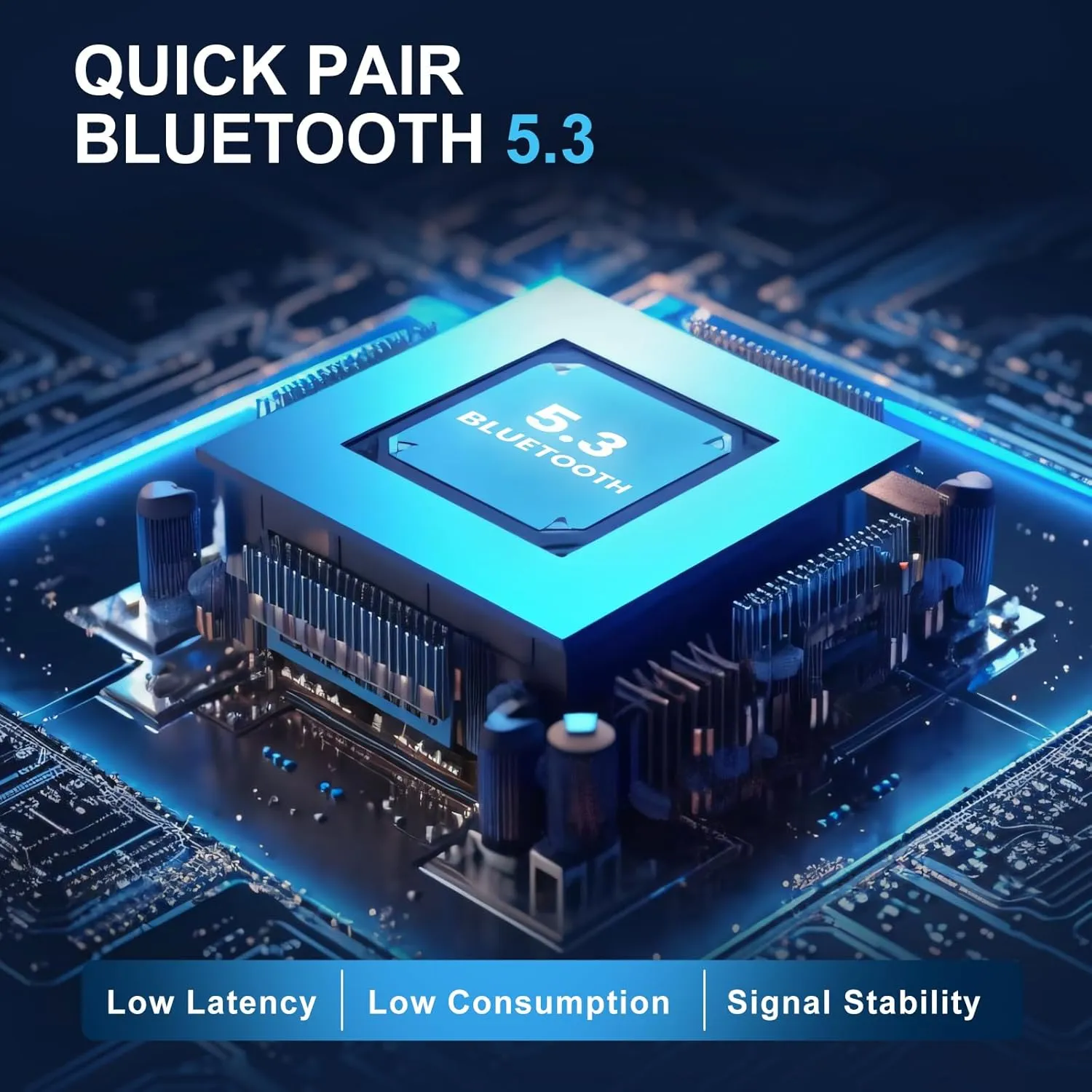 MIDOLA Bluetooth Headphones Over Ear 68H Playtime 6 EQ Wireless Headset with Microphone HiFi Stereo Foldable Lightweight Deep Bass for Travel Home Office Cellphone Cyan