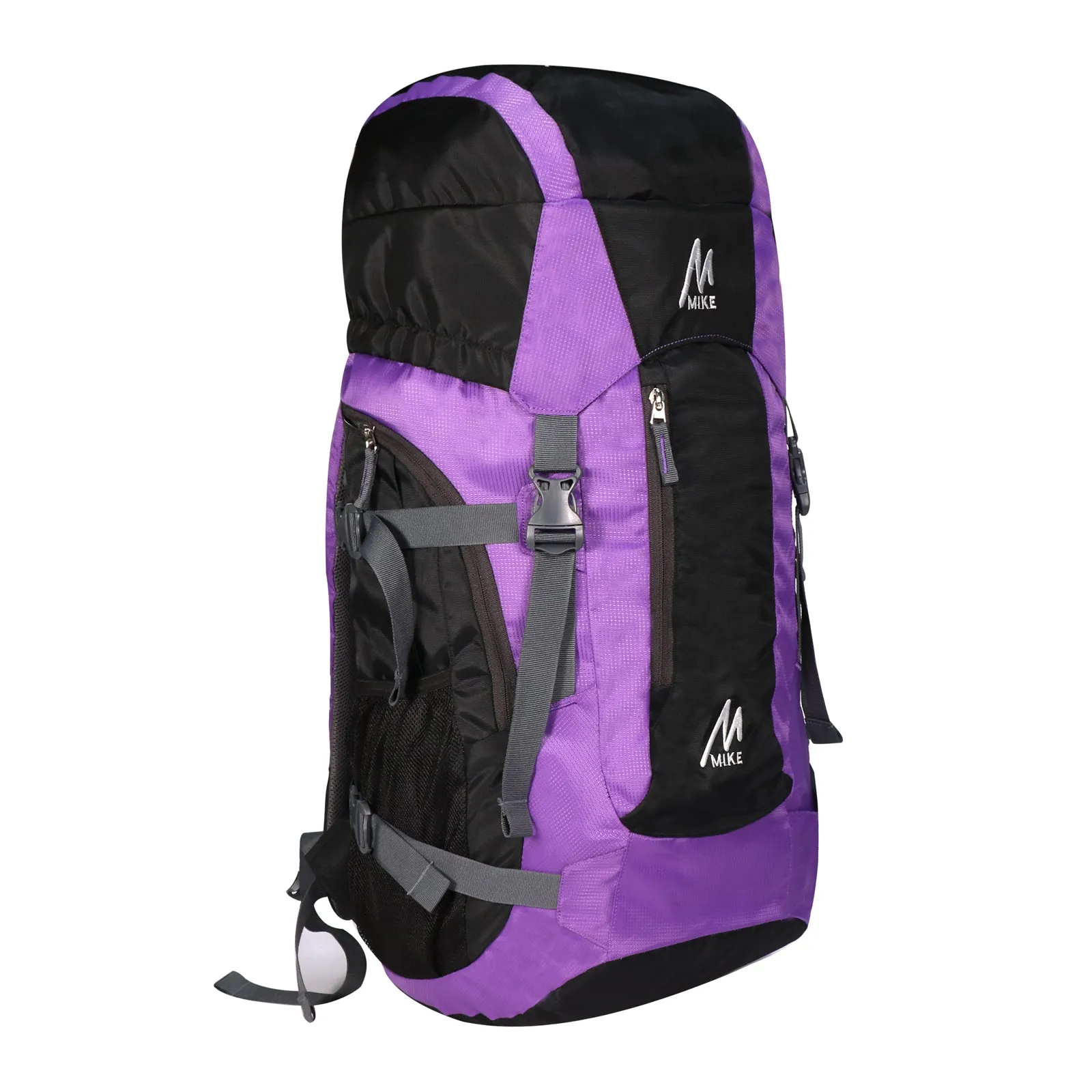 MIKE 43L Hiking Backpack- Purple and Black