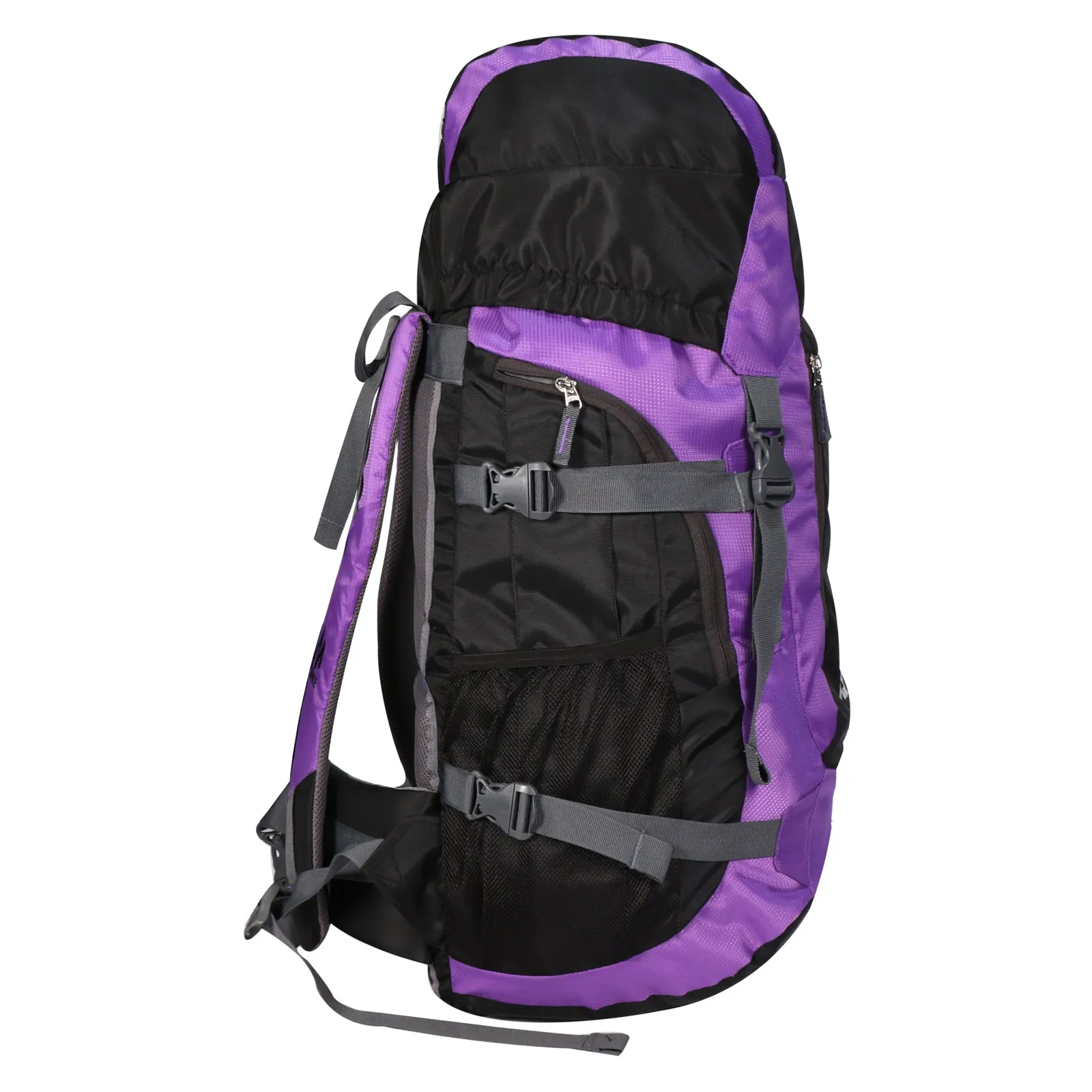 MIKE 43L Hiking Backpack- Purple and Black