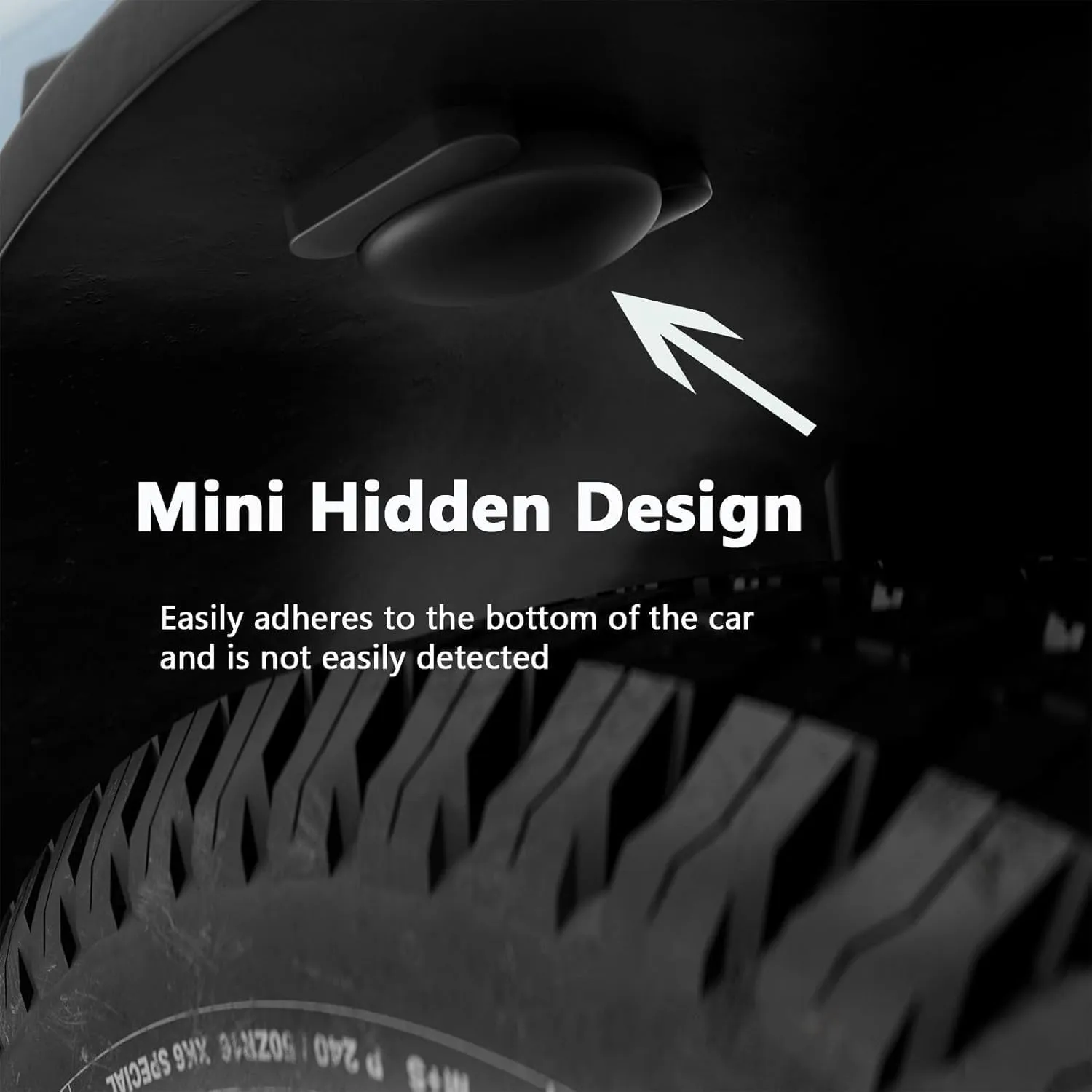Mini GPS Tracker for Vehicles,Car GPS Tracker Work with Apple Find My(iOS Only),Full Global Coverage Location Tracker for Finding Vehicles/Person/Pets/Items,No Subscription Required (Black,2PCS)