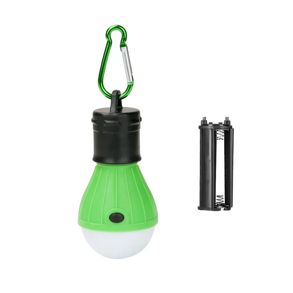 Mini Portable Lighting Lantern Tent Light LED Bulb Emergency Lamp Waterproof Hanging Hook Flashlight Camping Light Use 3*AAA