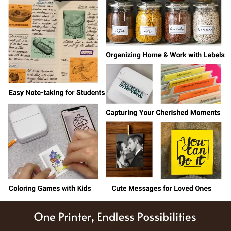 Mini Printer: Quick Prints Anywhere