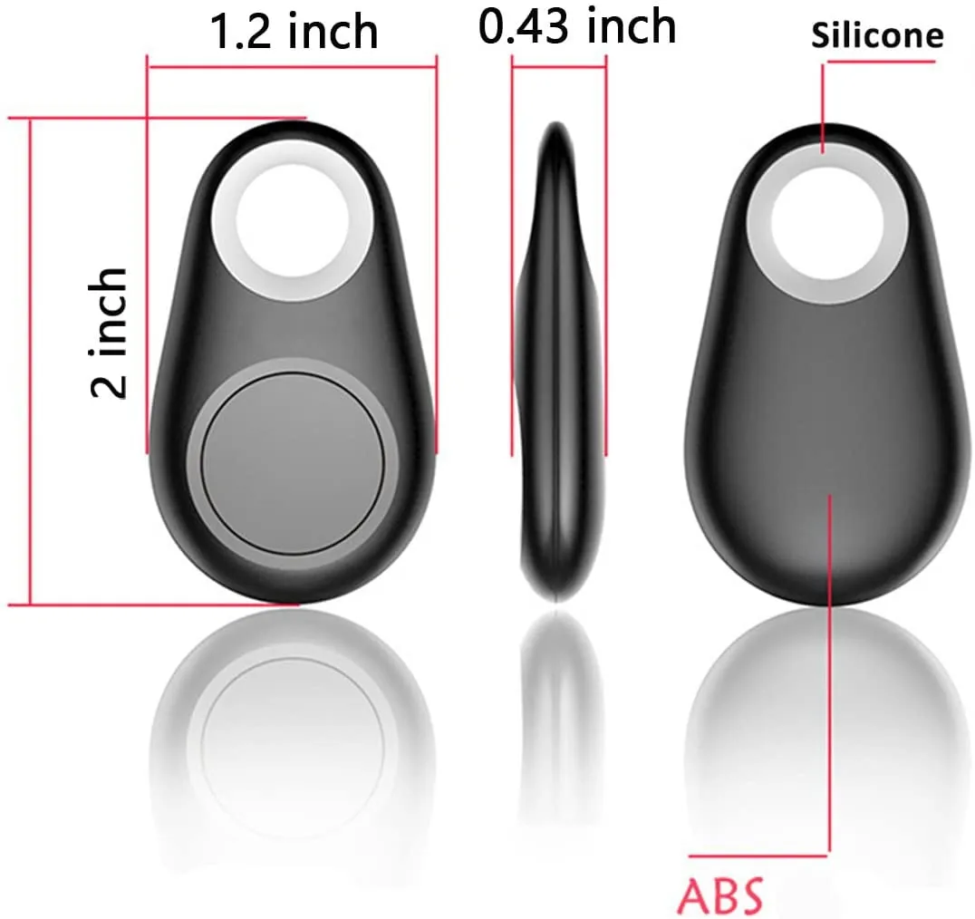 Mini Smart GPS Tracker Waterproof Bluetooth-Compatible Tracker Anti-Lost Alarm Tag Wireless Finder Locator Pet Dog Cat Keys Kids