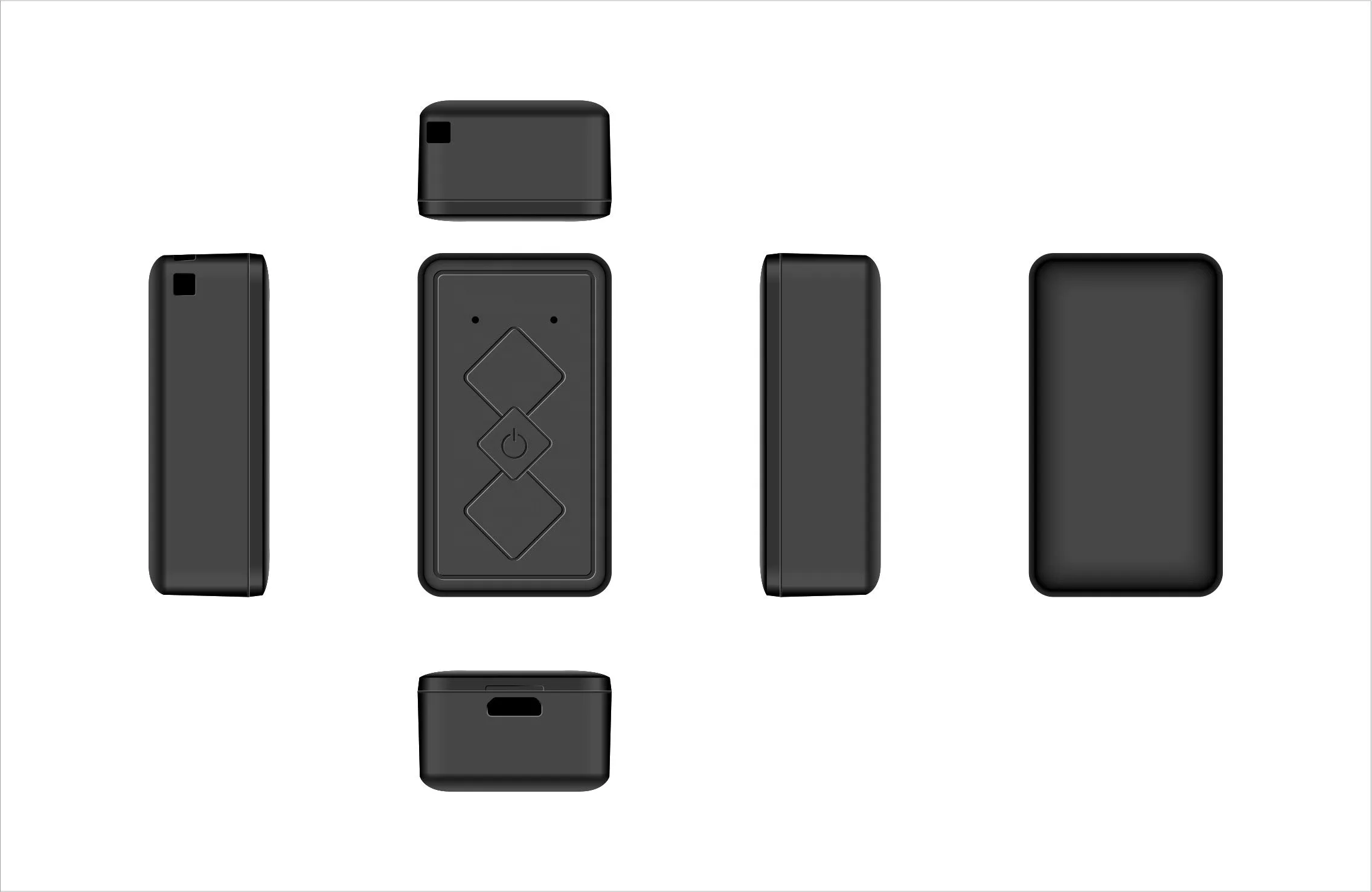 Mini Vehicle GPS Monitor, Quiet Locator Precision Management System, Stealth Installation, No SIM Card