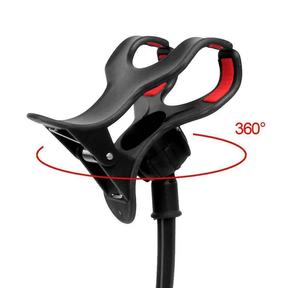 Mobile Phone Flexible 360¡ã Clip Mount Stand Holder Bracket Clamp Desk Bed Office