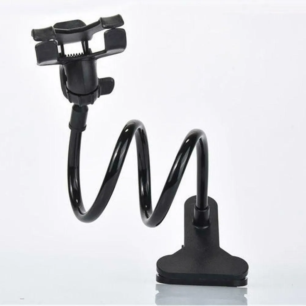 Mobile Phone Flexible 360¡ã Clip Mount Stand Holder Bracket Clamp Desk Bed Office