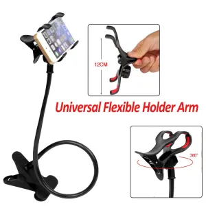 Mobile Phone Flexible 360¡ã Clip Mount Stand Holder Bracket Clamp Desk Bed Office