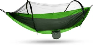 Mosquito Net for Hammock, Hammock Tent Strong Load-Bearing Capacity, Hammock Camping Breathable and Mosquito Proof, Suitable for Outdoor Use(Green,260 * 140cm)