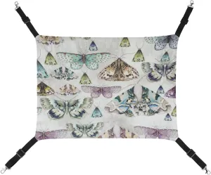 Moths Hanging Cat Bed Soft Breathable Pet Hammock for Cage Pet Sleeper for Kitten Ferret Puppy Rabbit