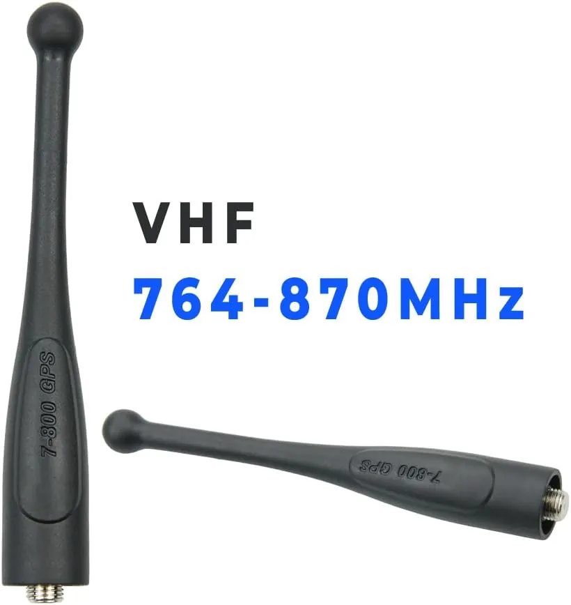 Motorola APX 6000XE Stubby Antenna - 764-870 MHz Single Band 7-800 with GPS - 6 Pack