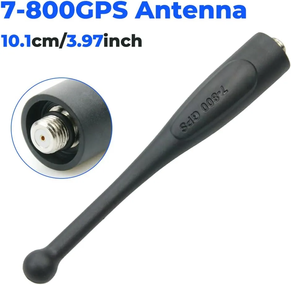 Motorola APX 6000XE Stubby Antenna - 764-870 MHz Single Band 7-800 with GPS - 6 Pack