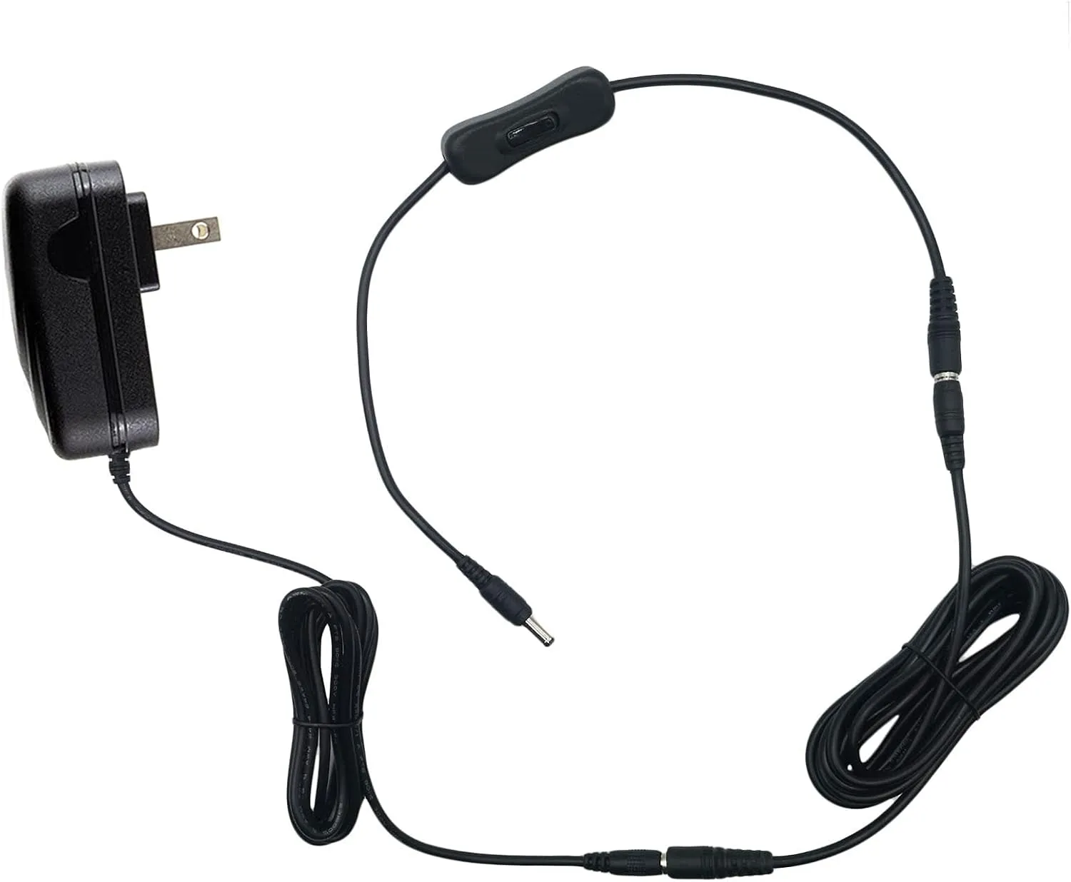 MyVolts 6V Power Supply Adaptor Compatible with Tecsun PL-680 Portable Radio - US Plug with Extension and ON/Off Switch