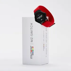 MYZONE MZ-Switch Physical Activity Heart Rate Monitor – A Water Proof Fitness Tracker for Wrists, Arms & Chest