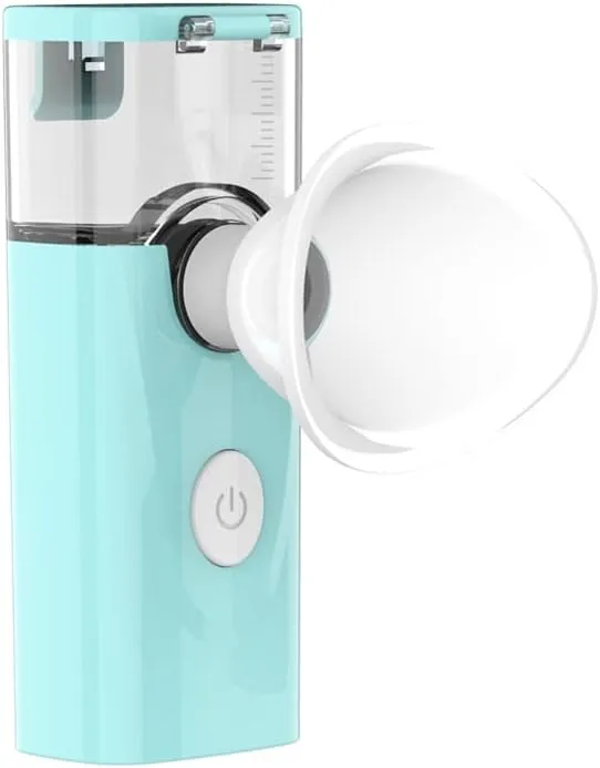 Nano Eye Mist Steam Sprayer Portable Compress for Relief Dry Eyes Eye Fatigue Products Eyelid Eye Care SPA Nebulizer Device Mini Face Eye Moisturizing Cleaning Soothing Steamer-1P