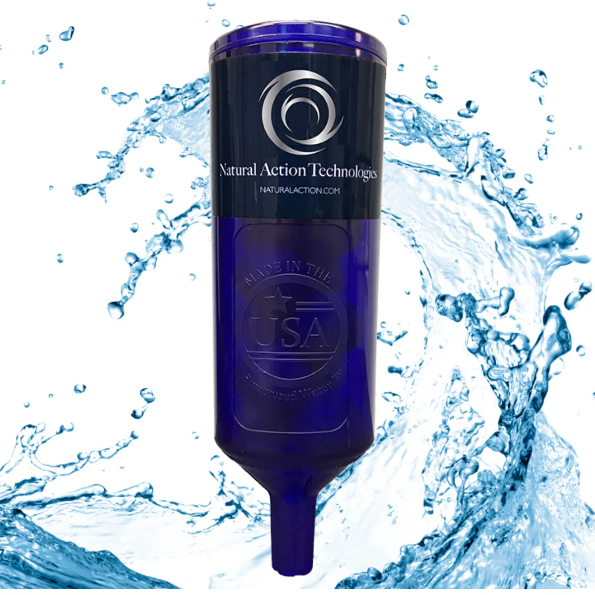 Natural Action Portable Structured Water Device, Made in USA