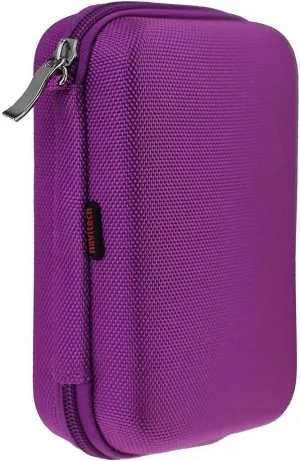 Navitech Purple Watch & Accessory Case Compatible with GOLFBUDDY aim W11 Golf GPS Watch