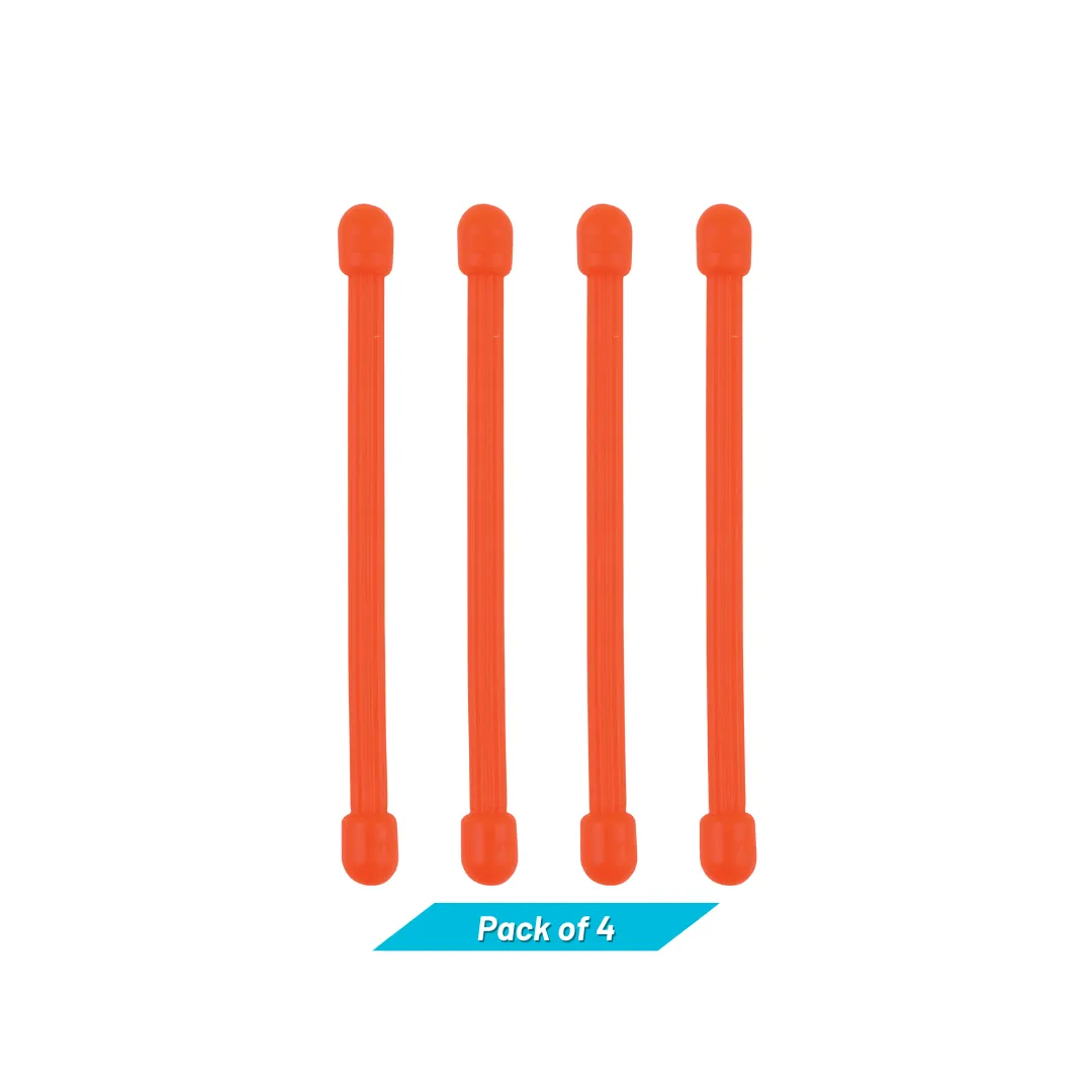 Nite Ize Gear Tie® Reusable Rubber Twist Tie - Pack of 4 - 3 in.