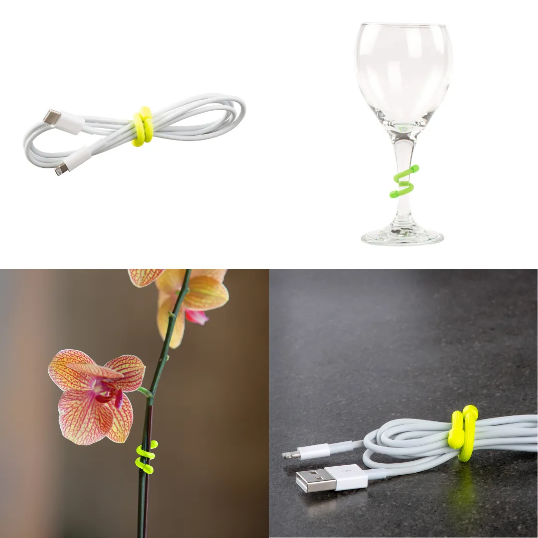 Nite Ize Gear Tie® Reusable Rubber Twist Tie - Pack of 4 - 3 in.