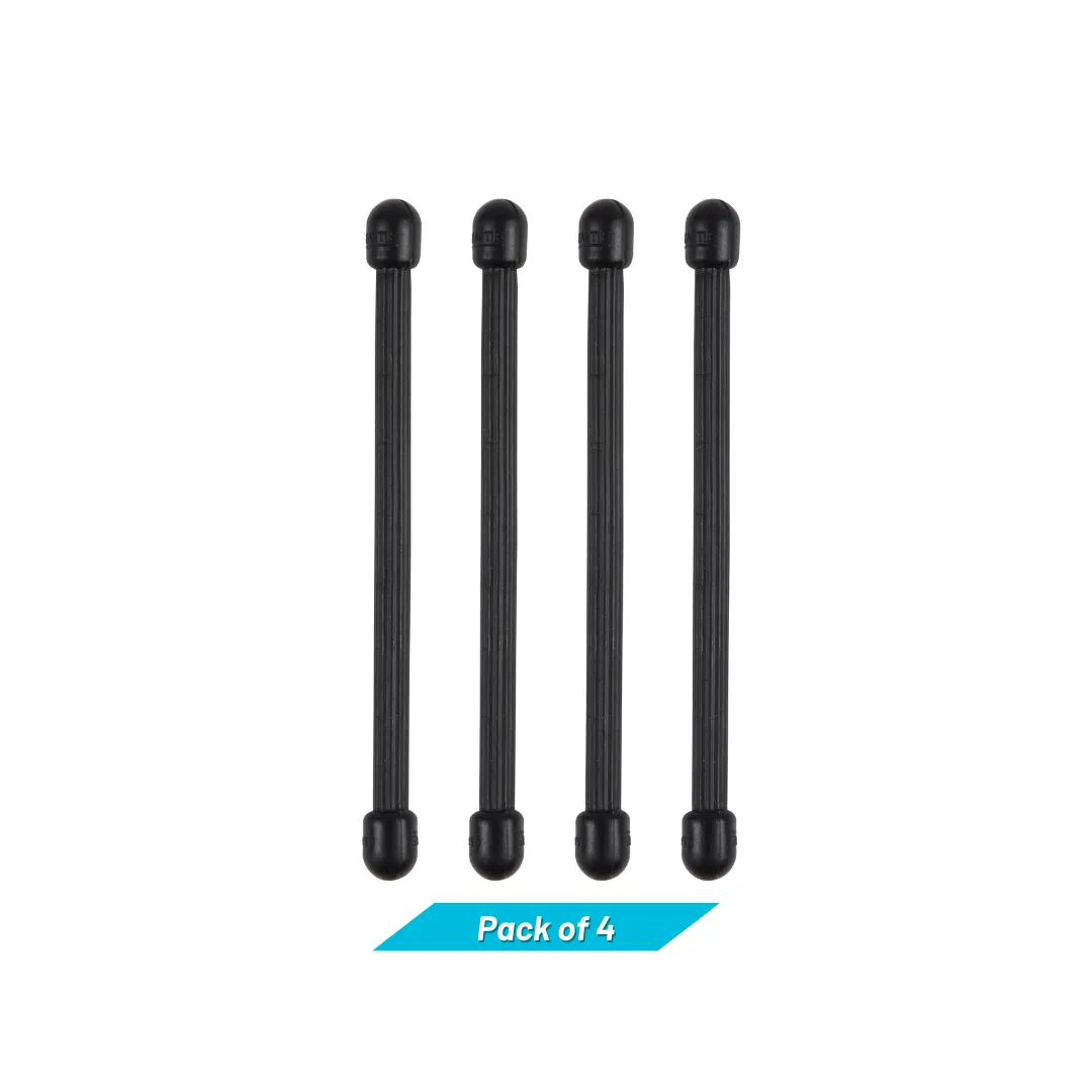 Nite Ize Gear Tie® Reusable Rubber Twist Tie - Pack of 4 - 3 in.