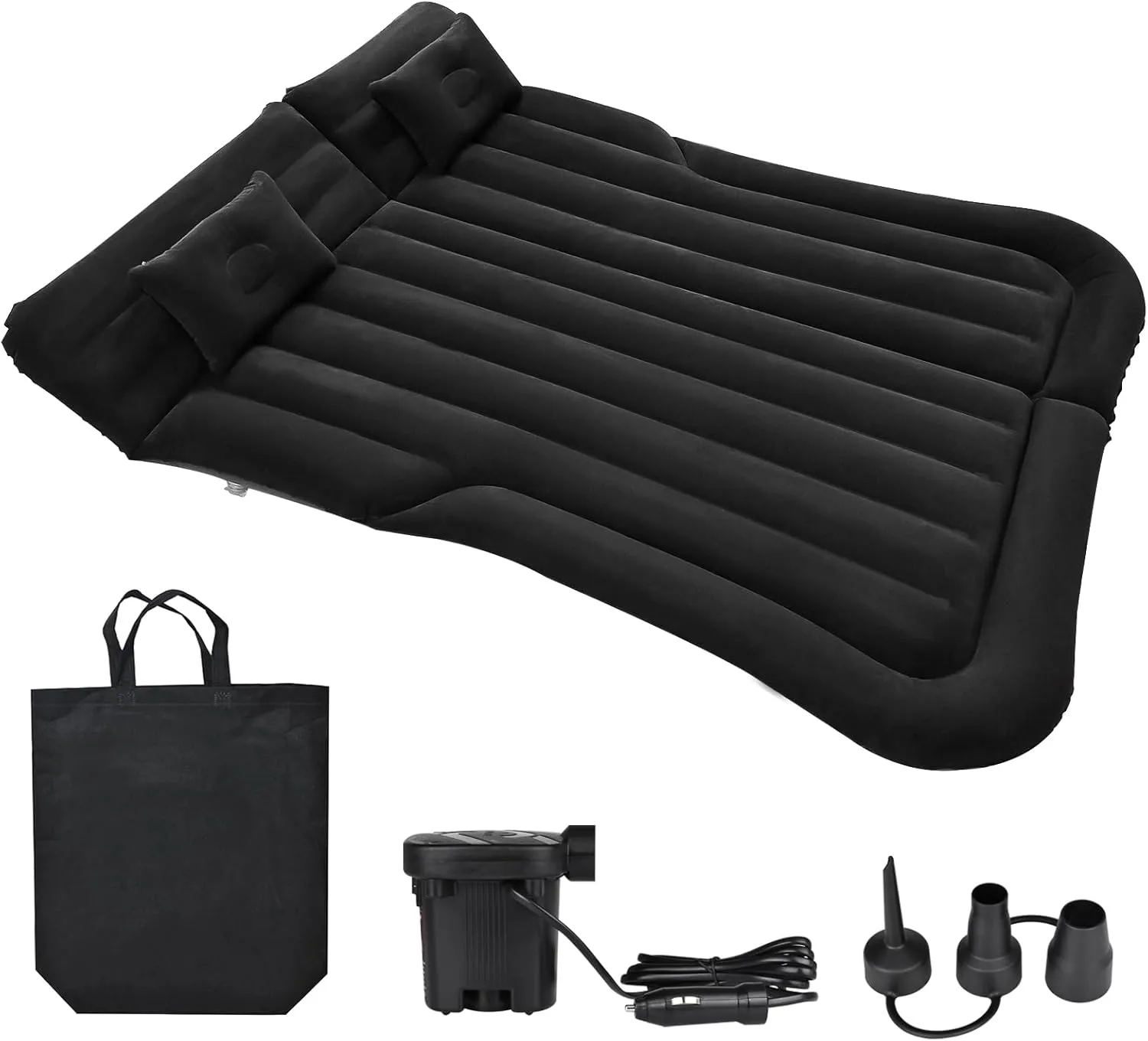 NovelBee SUV Air Mattress,Thickened Car Bed Inflatable Air Mattress,Portable Camping Outdoor Mattress,Car Sleeping Mattress Bed for Universal SUV