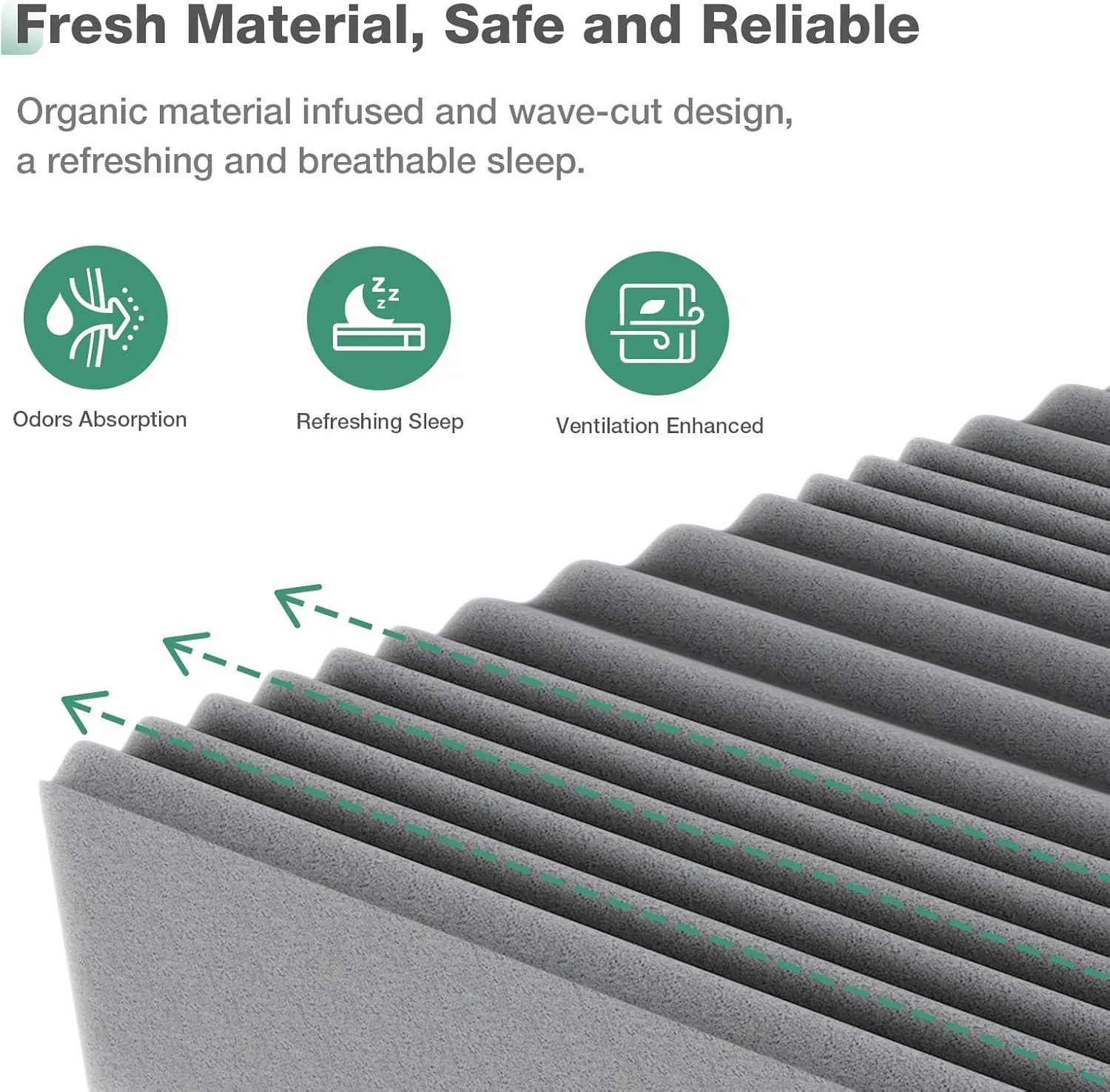 Novilla Full Mattress, 10 Inch Memory Foam Mattress Full with Bamboo Charcoal Foam for Cool Sleep & Pain Relief & Motion Isolating, Full Size Mattresses in a Box, Medium Firm