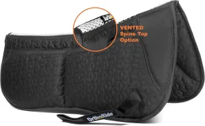 OrthoRide English Half Pad English Saddle Pad Quilted Correction Pad Adjustable 12 Memory Foam Inserts English can be Used w Western, Dressage