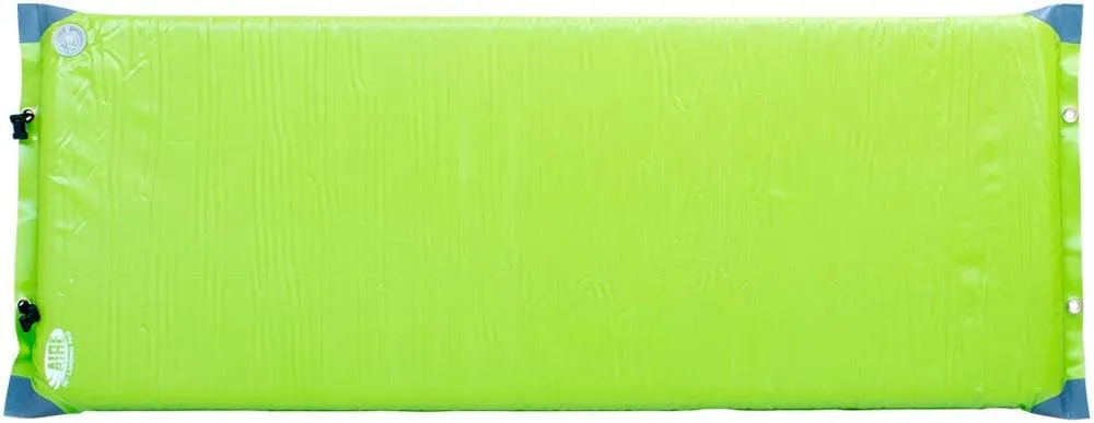 Outcast Sporting Gear Outdoor Recreation Camping Boating River Trip Soft Foam Cushion Sleeping Landing Pad, Lime, 30"