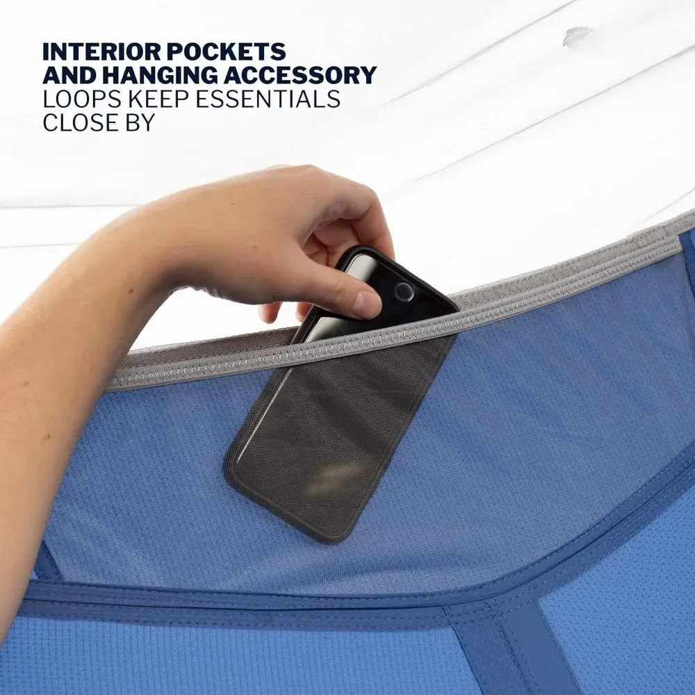 Outdoor hammock, portable - integrated insect net - suitable for camping, hiking, backpacking, holidays or beaches, hammock