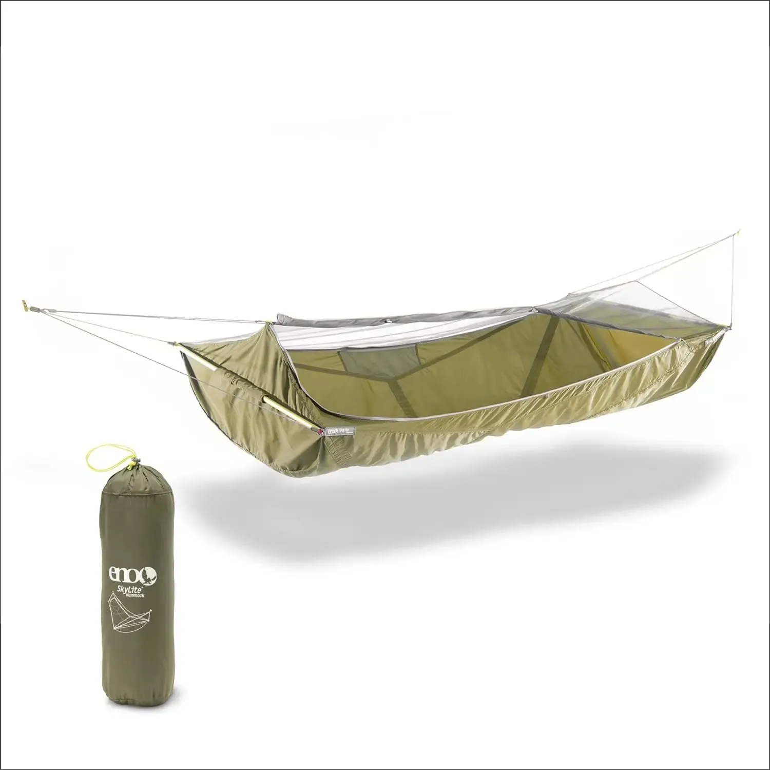 Outdoor hammock, portable - integrated insect net - suitable for camping, hiking, backpacking, holidays or beaches, hammock