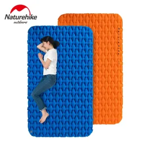 Outdoor Inflatable For With Pad Mattress Worldwide shipping Moisture-proof Persons Inflatable Naturehike Connected Cushion Camping 2 Mat Bag Sleeping Bag