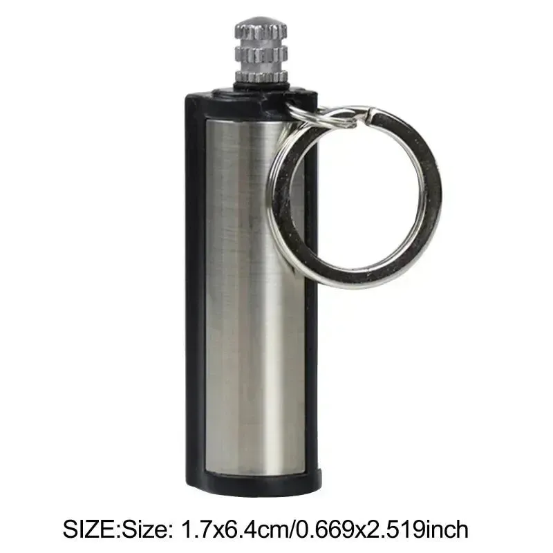 Outdoor Match Kerosene Multifunctional Camping Lighter Waterproof Portable Lighter Waterproof Metal Outdoor Survival Tool