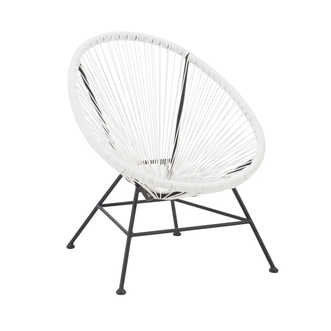 Outdoor White Single Chair- Local Pick Up