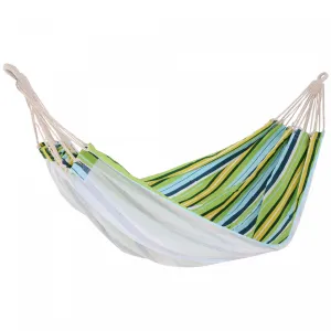 Outsunny 78"x59" Outdoor Hammock Bed Swing Chair, Patio Lounge Garden Camping Hiking Travel Hammock |Outsunny 78 "x 59" Double Hamac Lit Chaise Longue Salon Jardin Camping Randonnee Mobilier (couleur 3