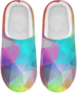 Oyihfvs Unisex Memory Foam Warm Slippers Comfort Soft Casual Shoes for Indoor Outdoor S-XXXL