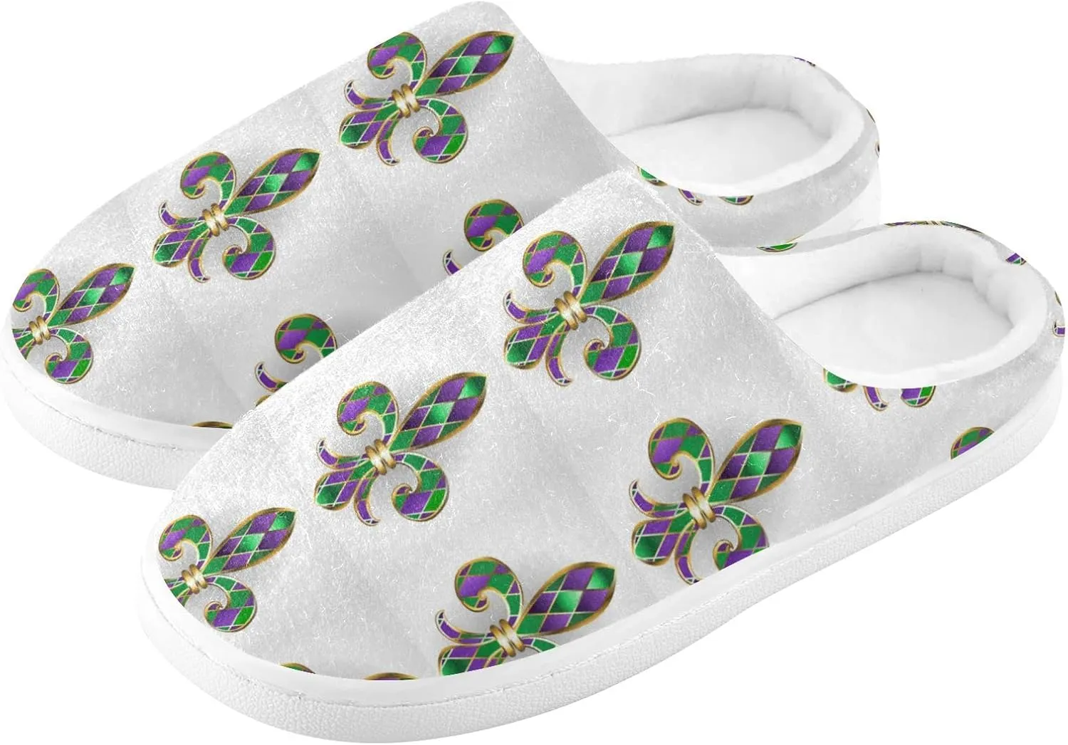 Oyihfvs Unisex Memory Foam Warm Slippers Comfort Soft Casual Shoes for Indoor Outdoor S-XXXL