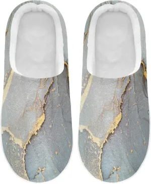 Oyihfvs Unisex Memory Foam Warm Slippers Comfort Soft Casual Shoes for Indoor Outdoor S-XXXL