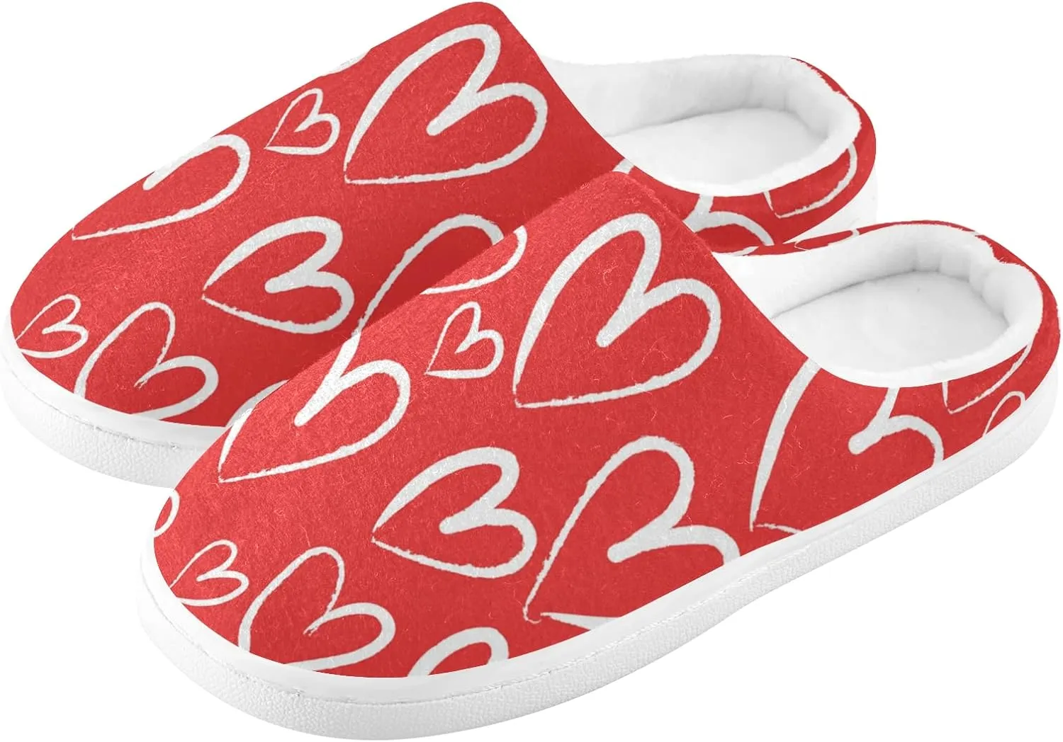 Oyihfvs Unisex Memory Foam Warm Slippers Comfort Soft Casual Shoes for Indoor Outdoor S-XXXL