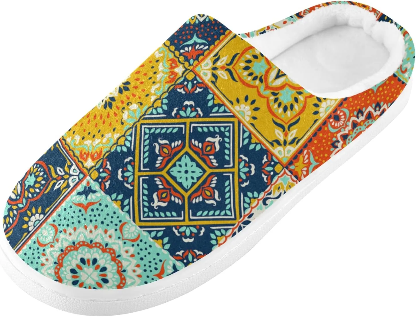 Oyihfvs Unisex Memory Foam Warm Slippers Comfort Soft Casual Shoes for Indoor Outdoor S-XXXL