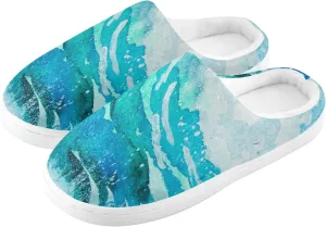Oyihfvs Unisex Memory Foam Warm Slippers Comfort Soft Casual Shoes for Indoor Outdoor S-XXXL